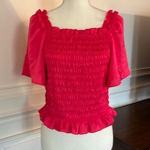 Ann Taylor | Bright Pink Top